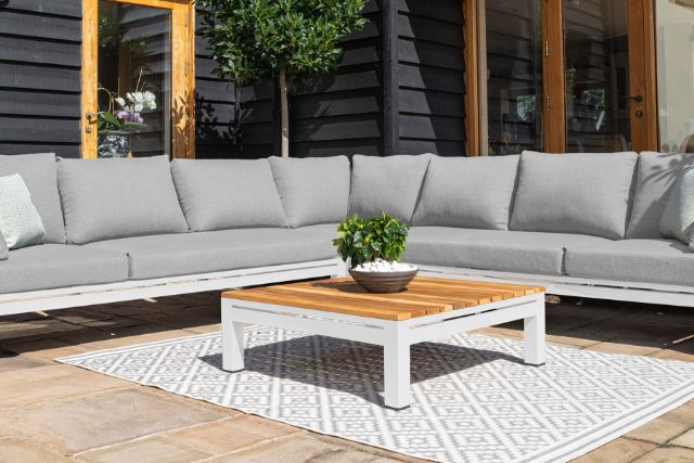 Oslo Large Corner Sofa Group by Maze Rattan