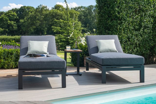Oslo Double Sunlounger by Maze Rattan