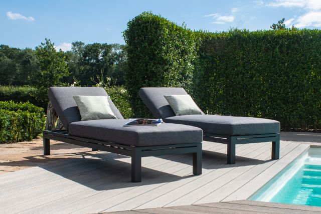 Oslo Double Sunlounger by Maze Rattan