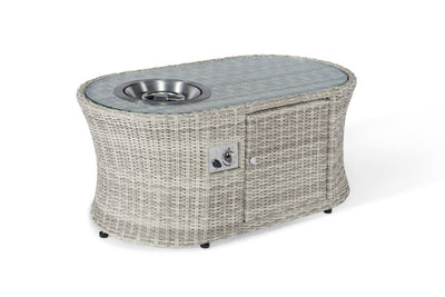 Oxford Small Corner Set with Fire Pit by Maze