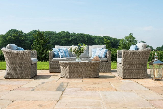 Oxford 3 Seater Sofa Set by Maze Rattan - Gardenbox