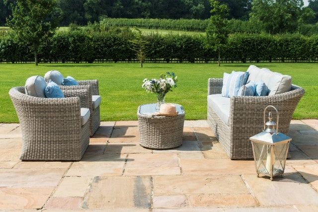 Oxford 3 Seater Sofa Set by Maze Rattan - Gardenbox