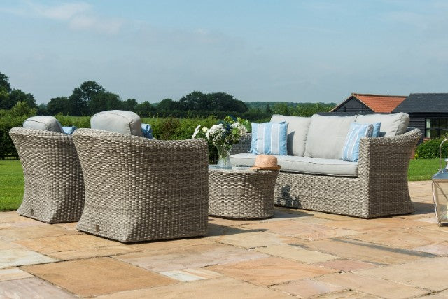 Oxford 3 Seater Sofa Set by Maze Rattan - Gardenbox