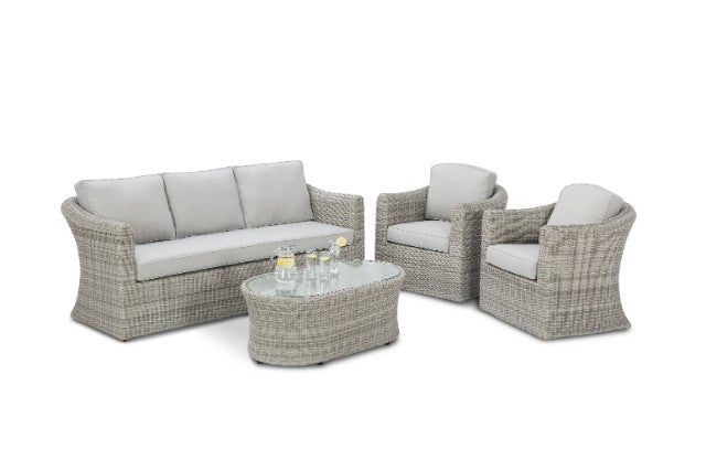 Oxford 3 Seater Sofa Set by Maze Rattan - Gardenbox