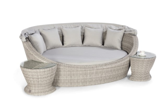 Oxford Daybed with Side Tables by Maze Rattan - Gardenbox