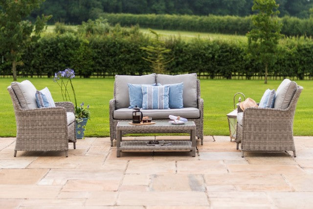 Maze Rattan Oxford Heritage Square Sofa Set - Gardenbox