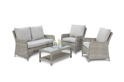Maze Rattan Oxford Heritage Square Sofa Set - Gardenbox