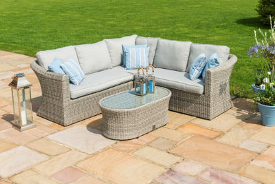 Oxford Small Corner Group by Maze Rattan - Gardenbox