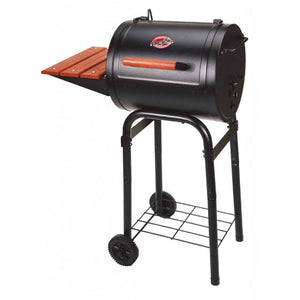 Char-Griller Patio Pro Charcoal BBQ and Smoker - Heavy Duty Grill ideal if space is limited - Gardenbox