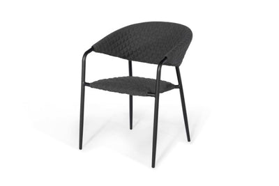 Maze Rattan Pebble 6 seat oval Dining Set In Weatherproof Fabric