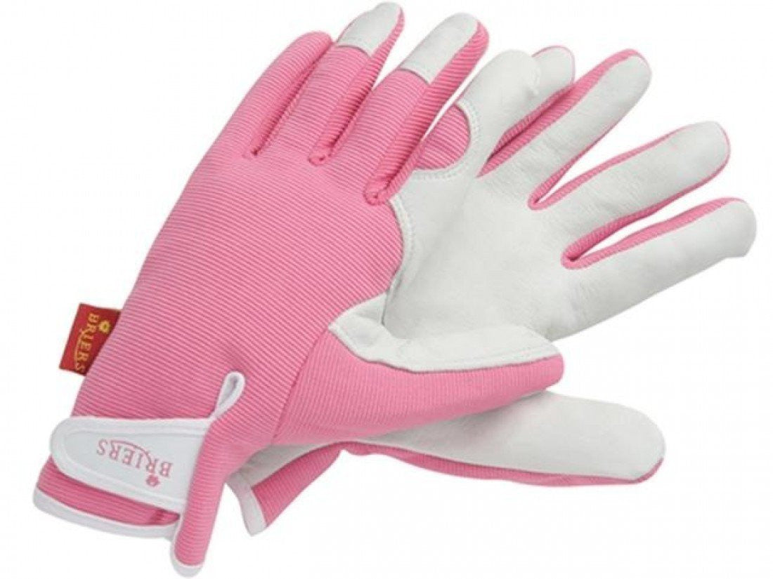 Lady Gardener Pink Protective Gardening Gloves Size Medium - Gardenbox
