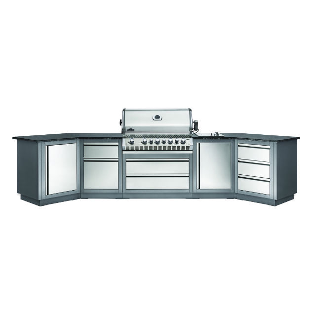 Napoleon Prestige Pro 665 Ultimate Outdoor Kitchen Gas Barbecue - Gardenbox