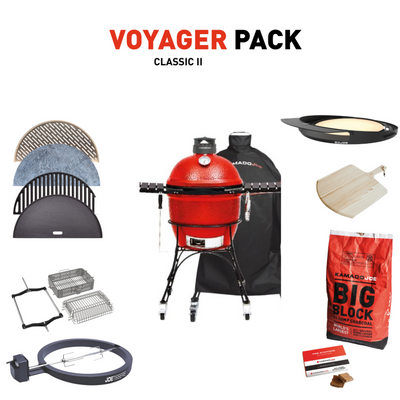 Kamado Joe Classic II Voyager Pack. Only £2599