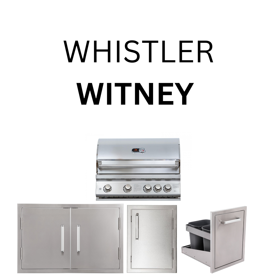 Whistler Witney Built-In Outdoor kitchen bundle deal. Only £2699