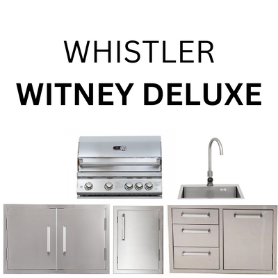 Whistler Witney DELUXE Built-In Outdoor kitchen bundle deal. Only £3499
