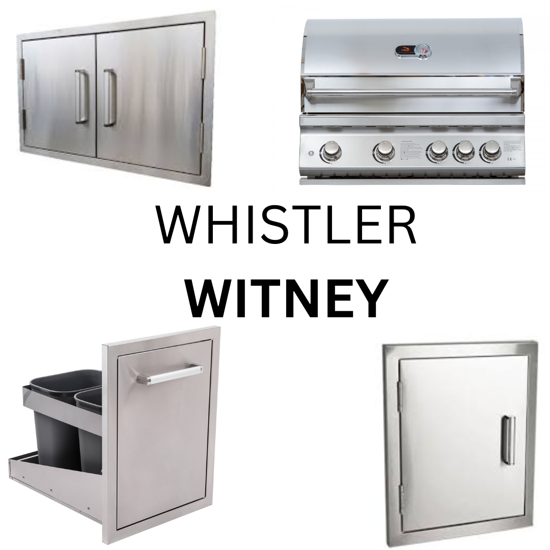 Whistler Witney Built-In Outdoor kitchen bundle deal. Only £2699