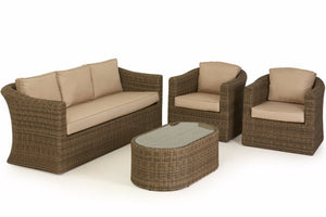 Winchester 3 Seater Sofa Set by Maze Rattan - Gardenbox