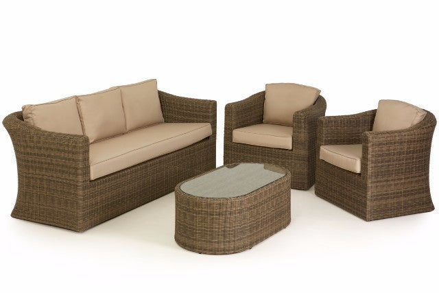 Winchester 3 Seater Sofa Set by Maze Rattan - Gardenbox