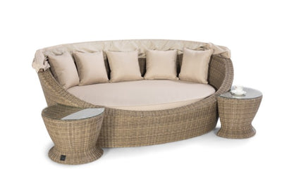 Winchester Daybed with Side Tables by Maze Rattan - Gardenbox