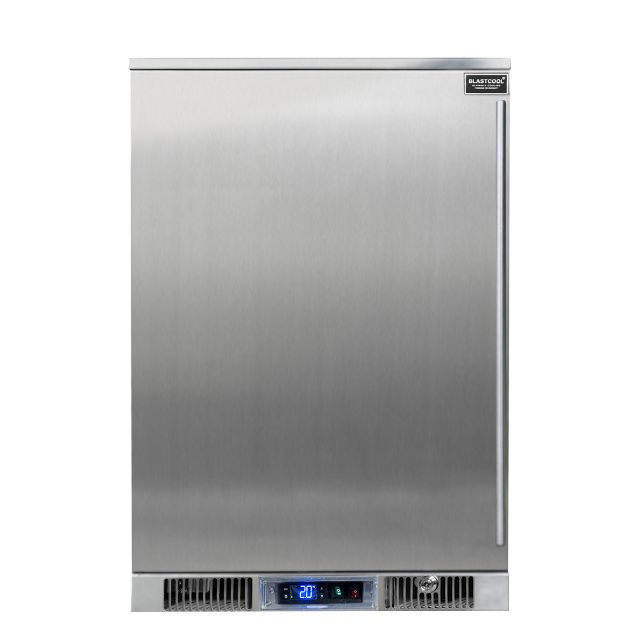 Outdoor Rated Single Fridge for Outdoor Kitchen by Blastcool - Gardenbox