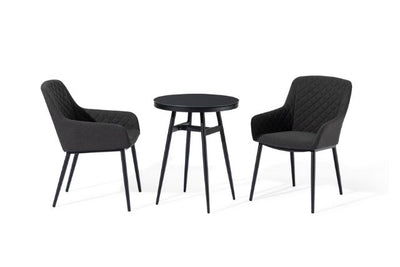 Zest Bistro Set with Weatherproof Cushions by Maze Rattan