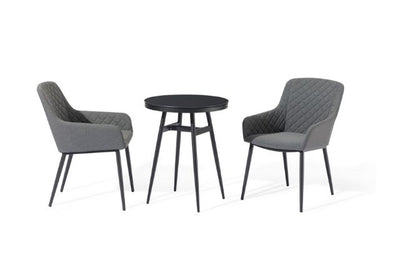 Zest Bistro Set with Weatherproof Cushions by Maze Rattan