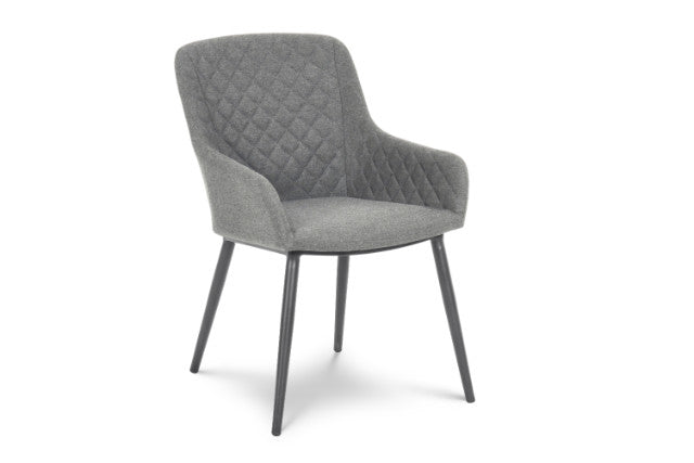 Maze Rattan Zest 6 Seat Oval Dining Set In Weatherproof Fabric - Gardenbox