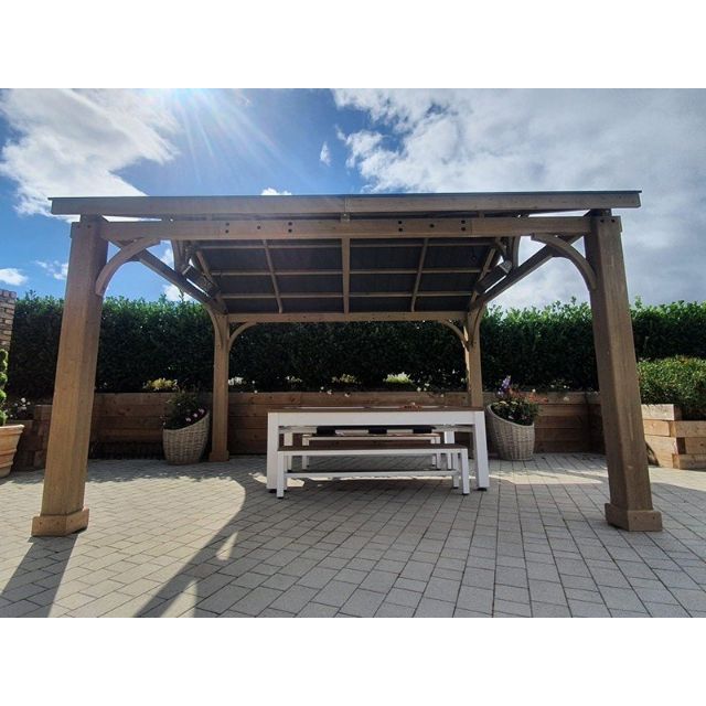 Bespoke Hand Built Wooden Outdoor Gazebo