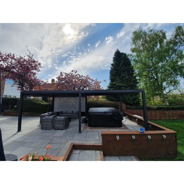 Galaxy Outdoor Gazebo 3.5m by 7.2m. SAVE £700 OFF RRP. Now only £5799!