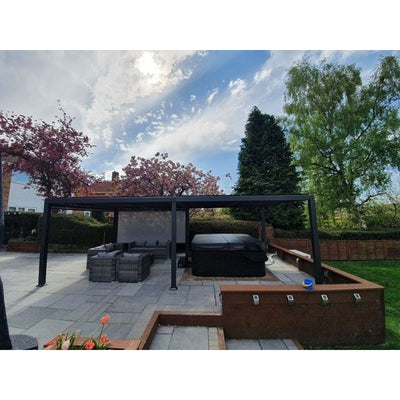 Galaxy Outdoor Gazebo 3.5m by 7.2m. SAVE £1500 OFF RRP. Now only £4999!