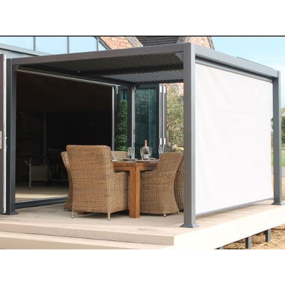 Galaxy Outdoor Gazebo End Screen for 3.5m by 3.6m