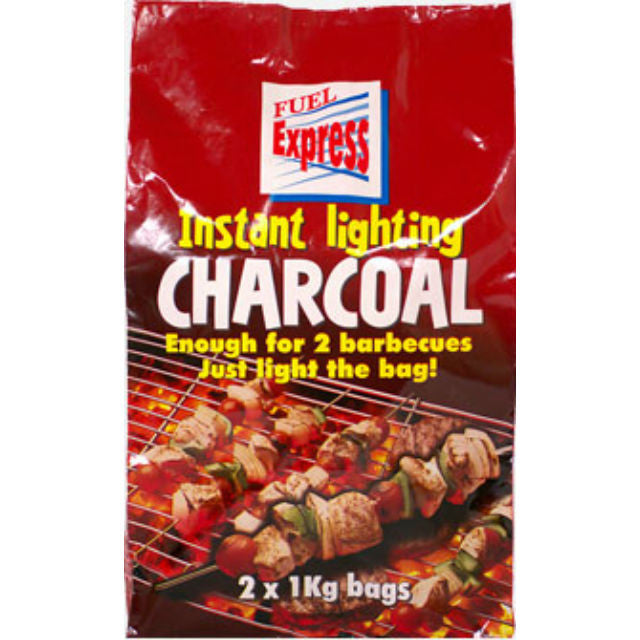 Instant Light Lumpwood Charcoal | 2kg Bag - Gardenbox