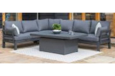 Oslo Corner Sofa with Rising Table by Maze Rattan