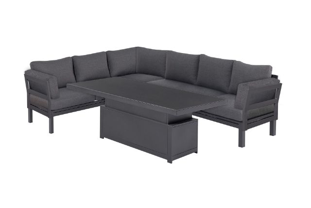 Oslo Corner Sofa with Rising Table by Maze Rattan
