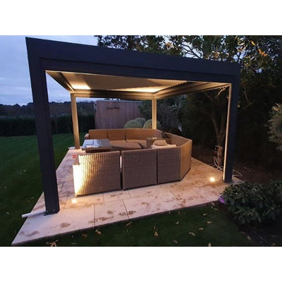 Pergolux Electric Gazebo 4m