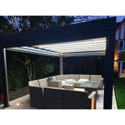 Pergolux Electric Gazebo 4m