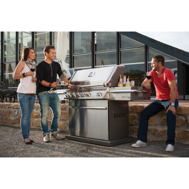 Napoleon Prestige Pro 500 Angled Outdoor Kitchen Gas Barbecue - Gardenbox