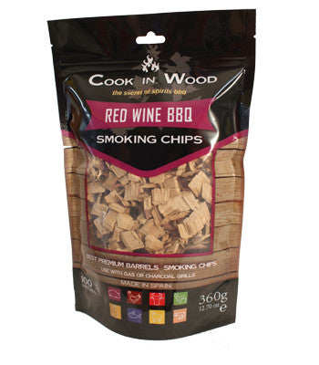BBQ Charcoal Flavoured Smoker Chips - Choice of Fantastic Flavours all the way from Spain - Gardenbox
