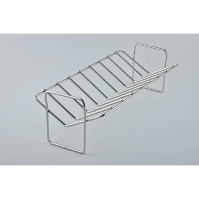 Universal Stainless Steel Rib Rack for Kamado Charcoal BBQ Big Green Egg - Gardenbox