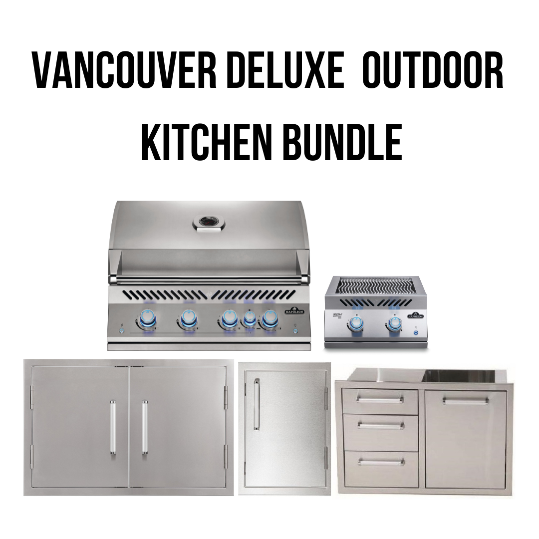 Napoleon Built-In 700 Series Vancouver DELUXE Outdoor kitchen bundle deal. £3969